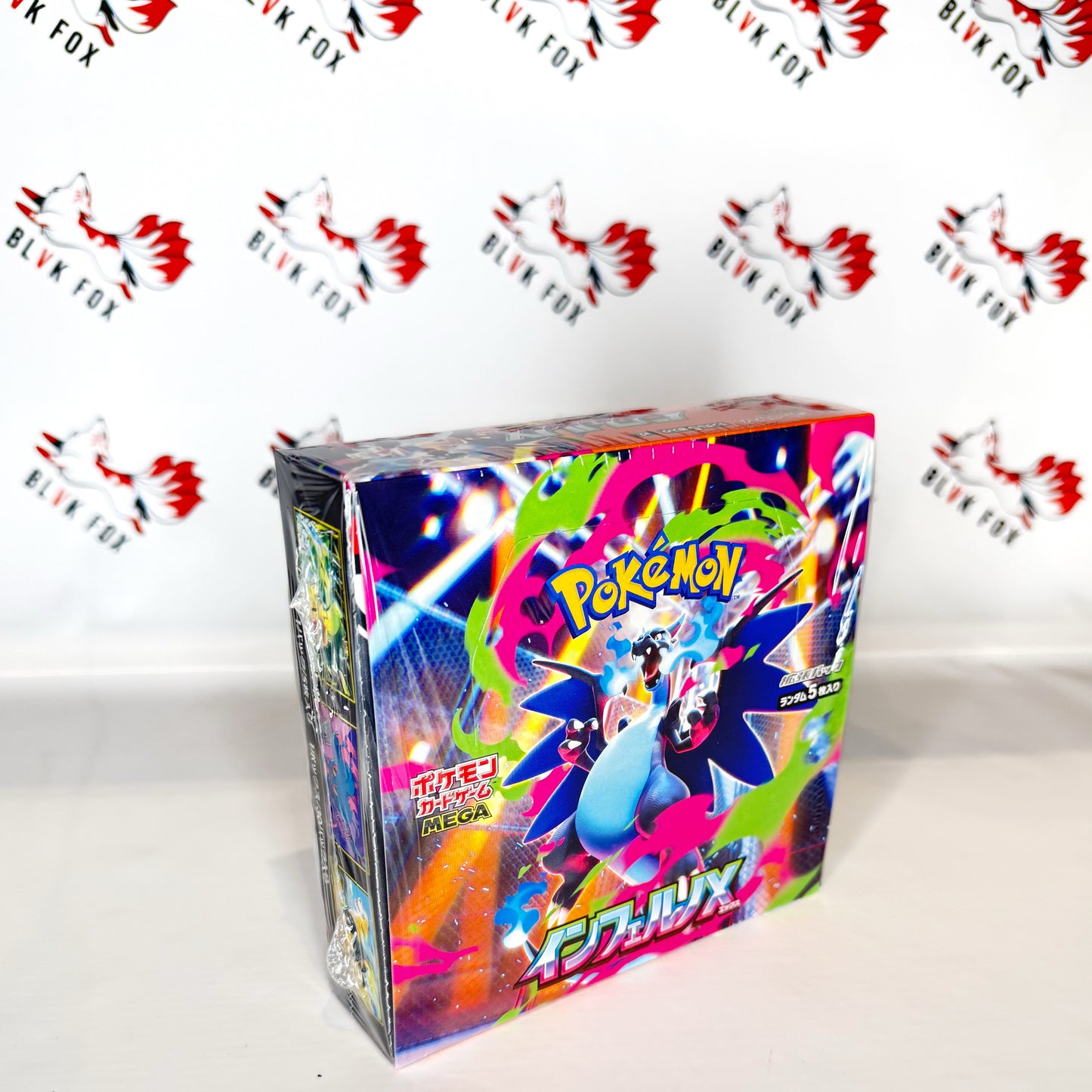 Pokemon Inferno X Japanese Booster Box (30 Packs) With Shrink