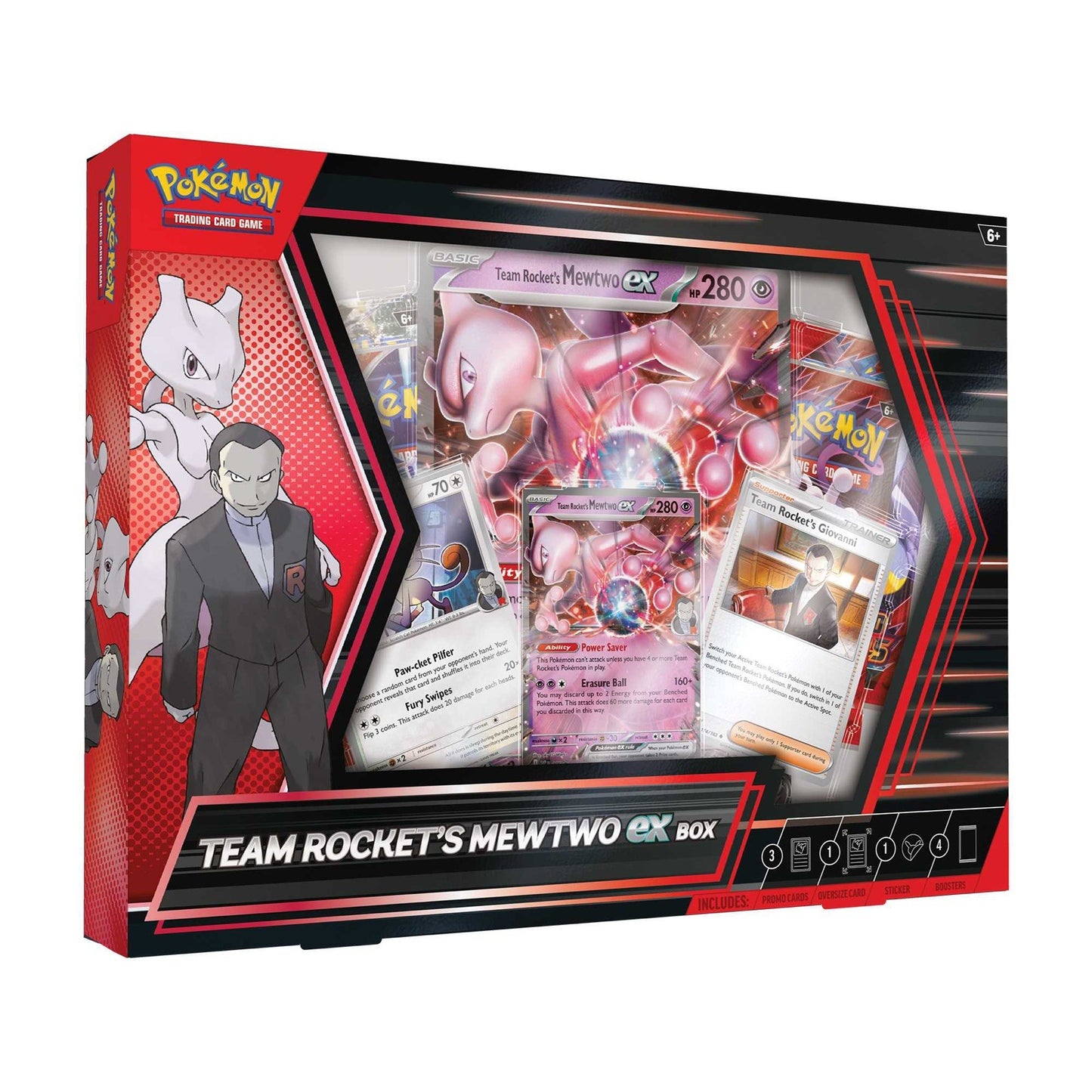 Pokémon TCG: Team Rockets Mewtwo EX Box