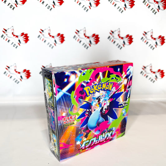 Pokemon Inferno X Japanese Booster Box (30 Packs) With Shrink