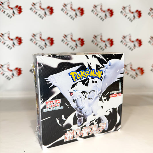 Pokemon White Flare Japanese Booster Box (20 Packs) With Shrink