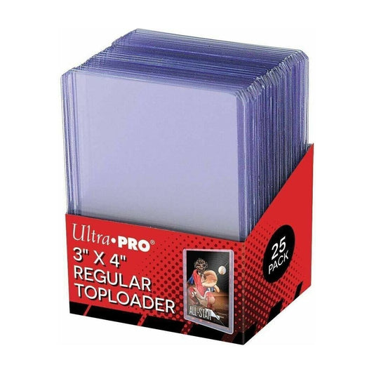 Ultra Pro Toploaders - 3 x 4 Inch Toploaders Clear (Pack of 25)